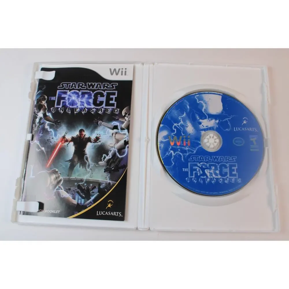 Star Wars The Force Unleashed (Nintendo Wii) Authentic, Complete, Tested/Works
